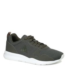 Кроссовки LE COQ SPORTIF LCS R600 W METALL MESH/SNUBUCK темно-зеленый