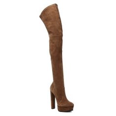 Ботфорты CASADEI 1T843E140 светло-коричневый