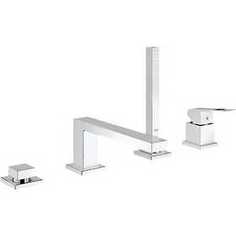 Смеситель для ванны Grohe Eurocube на 4 отверстия (19897000)