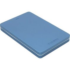 Внешний жесткий диск Toshiba 1Tb Canvio Alu blue (HDTH310EL3AA)