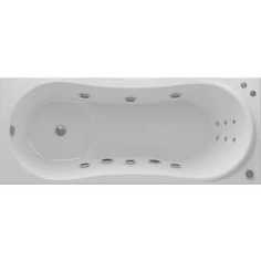 Акриловая ванна Акватек Афродита 150х70 фронтальная панель, каркас, слив-перелив