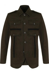 Хлопковая куртка на пуговицах Dsquared2