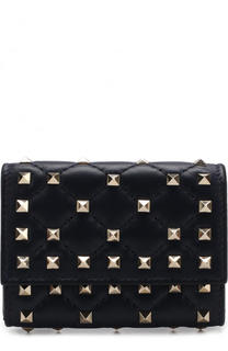 Кожаный футляр для кредитных карт Valentino Garavani Rockstud Spike Valentino