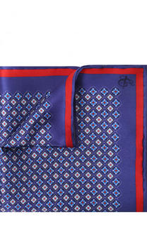 Шелковый платок с узором Canali