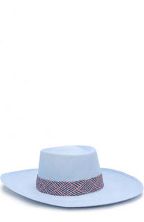Соломенная шляпа с плетеной лентой Artesano