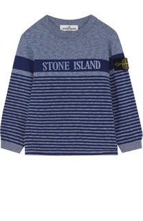 Пуловер джерси в полоску Stone Island