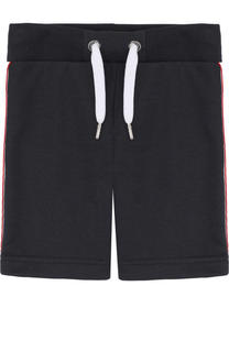 Хлопковые шорты с лампасами Givenchy