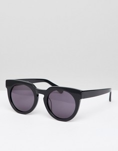 Солнцезащитные очки в жестком футляре Selected Femme - Черный