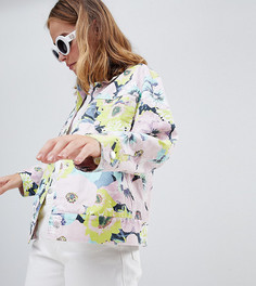 Куртка с цветочным принтом ASOS DESIGN Petite - Мульти