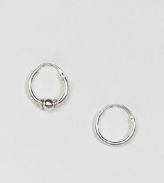 Серебряное кольцо для носа DesignB эксклюзивно для ASOS - Серебряный