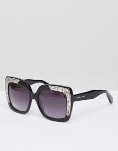 Черные солнцезащитные очки Christian La Croix - Черный