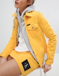 Джинсовая куртка Calvin Klein Jeans Archive - Желтый