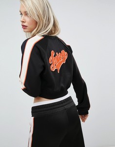 Укороченная спортивная куртка Juicy By Juicy Couture - Черный