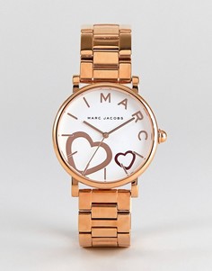 Золотисто-розовые классические часы Marc Jacobs MJ3589 - 36 мм - Золотой