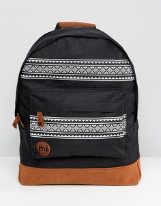 Рюкзак с нордическим принтом Mi-Pac - Черный