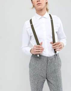 Подтяжки цвета хаки New Look - Зеленый