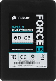 SSD накопитель CORSAIR Force LS CSSD-F60GBLSB 60Гб, 2.5&quot;, SATA III
