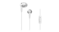 Наушники PIONEER SE-C3T-W, вкладыши, белый, проводные
