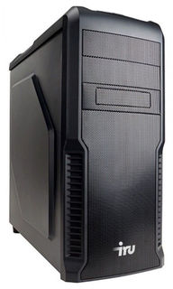 Компьютер IRU Home 515, Intel Core i5 7400, DDR4 8Гб, 1000Гб, 120Гб(SSD), NVIDIA GeForce GTX 1060 - 6144 Мб, Windows 10 Home, черный [1002166]