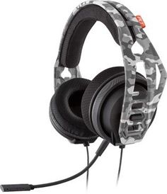 Наушники с микрофоном PLANTRONICS 400HS Artic Camo, мониторы, белый / камуфляж [210681-05]