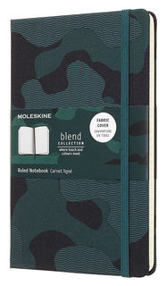 Блокнот Moleskine Limited Edition BLEND LGH Large 130х210мм обложка текстиль 240стр. линейка Camoufl [lcbd03qp060camok]