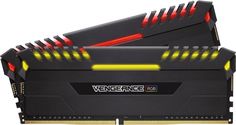 Модуль памяти CORSAIR Vengeance RGB CMR32GX4M2C3000C15 DDR4 - 2x 16Гб 3000, DIMM, Ret