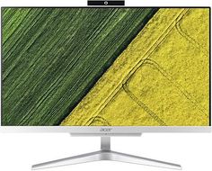 Моноблок ACER Aspire C24-860, Intel Core i3 7130U, 4Гб, 500Гб, Intel HD Graphics 620, Free DOS, серебристый [dq.bacer.007]