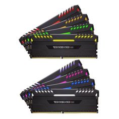 Модуль памяти CORSAIR Vengeance RGB CMR64GX4M8Z2933C16 DDR4 - 8x 8Гб 2933, DIMM, Ret