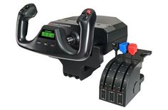 Геймпад проводной LOGITECH G Saitek PRO Flight Yoke System черный [945-000004]