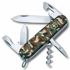 Складной нож VICTORINOX Spartan, 12 функций, 91мм, камуфляж [1.3603.94b1]