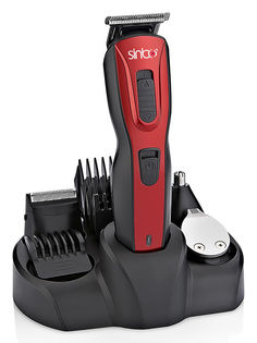 Триммер SINBO SHC 4369, красный/черный