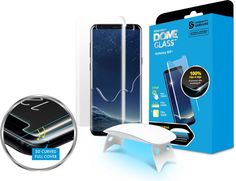 Защитное стекло для экрана SAMSUNG Whitestone Dome для Samsung Galaxy S9+, прозрачная, 1 шт [gp-g965wteebaa]
