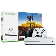 Игровая консоль Xbox One Microsoft S 1 ТБ+PUBG (код)+XboxLiveGold 1 мес+Game Pass 1м
