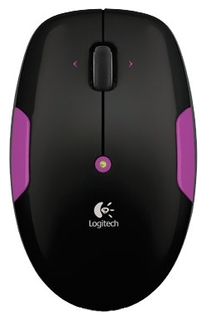 Мышь Logitech M345 (черно-розовый)