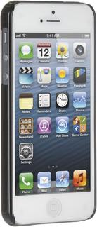 Клип-кейс iCover для Apple iPhone SE/5/5S (глянцевый черный)