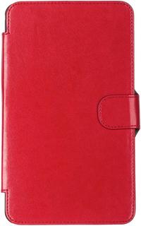 Чехол-книжка Fashion Touch для планшетов Hit 7" со вспышкой (красный)