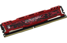 Модуль памяти Crucial Ballistix Sport LT Red DDR4 DIMM 2666MHz PC4-21300 CL16 - 4Gb BLS4G4D26BFSE