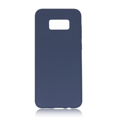 Аксессуар Чехол Samsung Galaxy S8 Plus BROSCO Softrubber Blue SS-S8P-SOFTRUBBER-BLUE