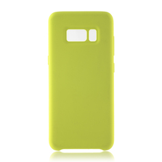 Аксессуар Чехол Samsung Galaxy S8 BROSCO Softrubber Light Green SS-S8-SOFTRUBBER-GREEN