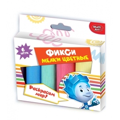 Набор Multiart Фиксики Мелки 6 цветов 40106-FIX 239225