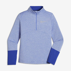 Беговая футболка с длинным рукавом для девочек школьного возраста Nike Dri-FIT Element