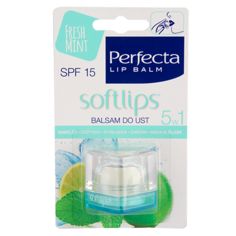 Бальзам для губ `PERFECTA` SOFTLIPS Мята SPF-15 6,5 г