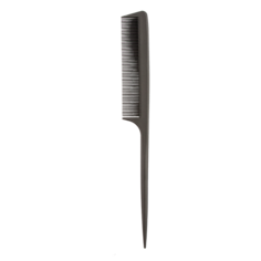 Гребень для волос LADY PINK BASIC carbon comb карбоновый с ручкой