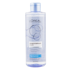 Мицеллярная вода `LOREAL` `SKIN EXPERT` для нормальной и смешанной кожи 400 мл LOreal