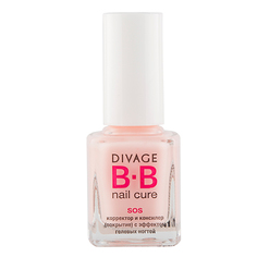 Корректор и консилер (покрытие) `DIVAGE` BB NAIL CURE Sos с эффектом гелиевых ногтей 12 мл