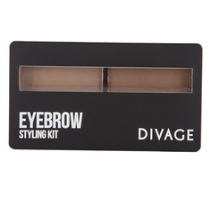 Набор для моделирования формы бровей `DIVAGE` EYEBROW STYLING KIT тон 01