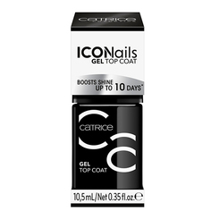 Верхнее покрытие для ногтей `CATRICE` ICONAILS GEL LACQUER  10,5 мл