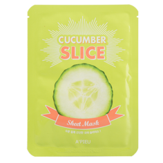 Маска для лица `A`PIEU` Огурец (слайсы) 20 гр Apieu