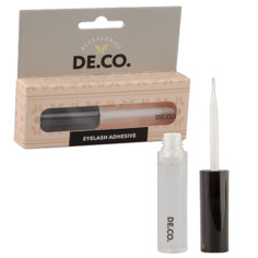 Клей для ресниц и пучков DECO. EYELASHES ADHESIVE водостойкий на акриловой основе 5 мл