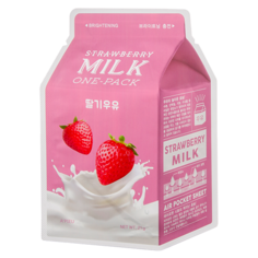 Маска для лица APIEU Клубника с молочными протеинами 21 г A'pieu